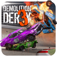 冲撞赛车3最新破解版(Demolition Derby 3)